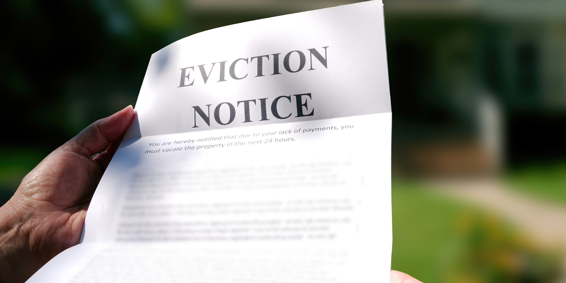 Eviction PHOTO